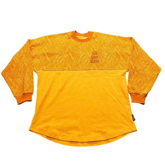 RARE Disney The Lion King Spirit Jersey Orange Circle of Life US Size XS - Picture 1 of 7
